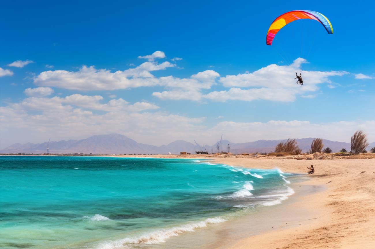Kurs kitesurfingu w egipcie